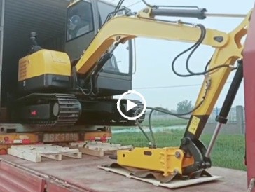 HFT35小型挖掘机发货视频