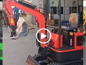 小挖机厂家用集装箱发货视频